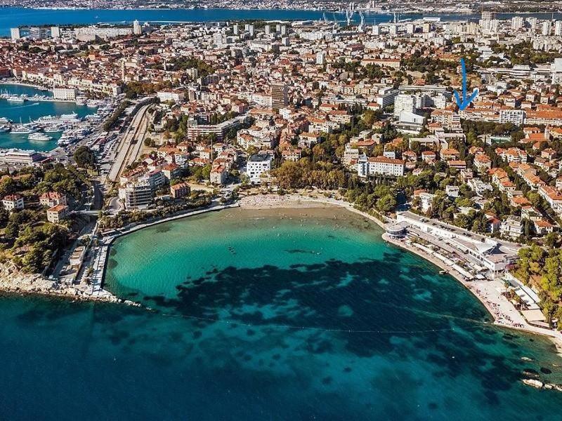 Top Location! Spacious Lux Apartment -5 Min From Beach & Centre Split Dış mekan fotoğraf